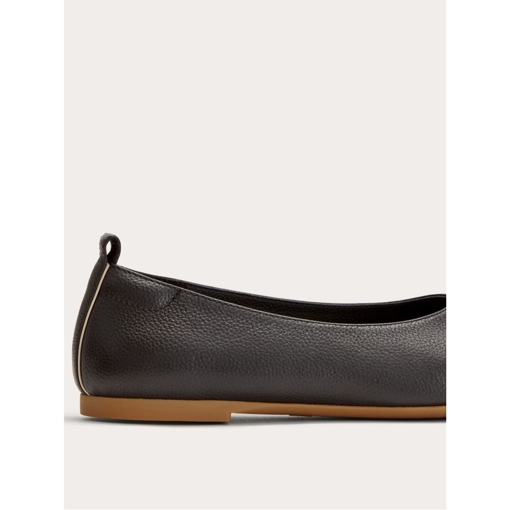 Everlane Day Glove Flat Black Leather Ballet Slip On Size 6.5 Sustainable Chic - Picture 5 of 10
